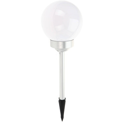 Lampa solara sfera, Ø 15 x 47 cm, 4 LED-uri