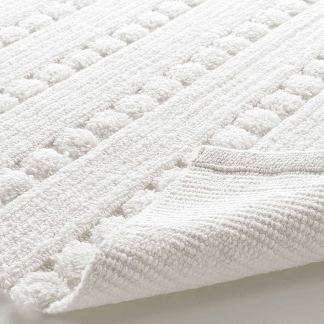 Covor de baie CLEONIS, 100% bumbac, ecru, 50 x 80 cm