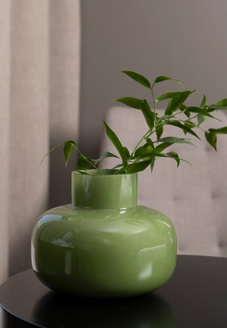 Vază decorativă din sticlă colorată ILMA, 16 cm