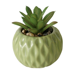 Suculenta artificiala in ghiveci MALUHA, 10,5 cm