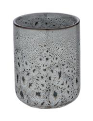 Suport OVIEDO pentru periuta de dinti, ceramica, Ø 7,5 cm, gri, Wenko