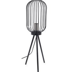 Lampa metalica, cu trei picioare, 36 cm