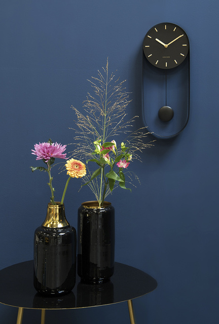 Ceas de perete cu pendul PENDULUM, 50 x 20 x 4,8 cm