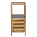 Coloană de baie din lemn de salcâm FONDI, înălțime 86 cm