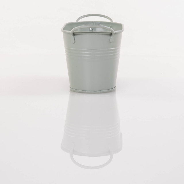 Jardiniera de flori pentru balcon Lingo, zincat, lung, 20 x 8,5 x 9,5 cm