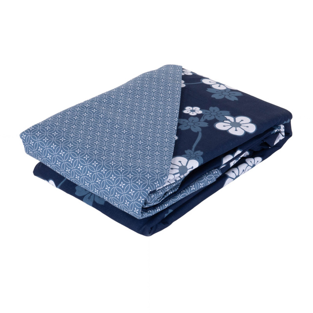 Lenjerie de pat din bumbac FLOWERS, reversibila