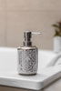 Dispenser pentru săpun lichid, gel BAROCK SILVER, WENKO
