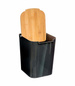 Cos de baie BAMBOU cu capac din bambus, 5L
