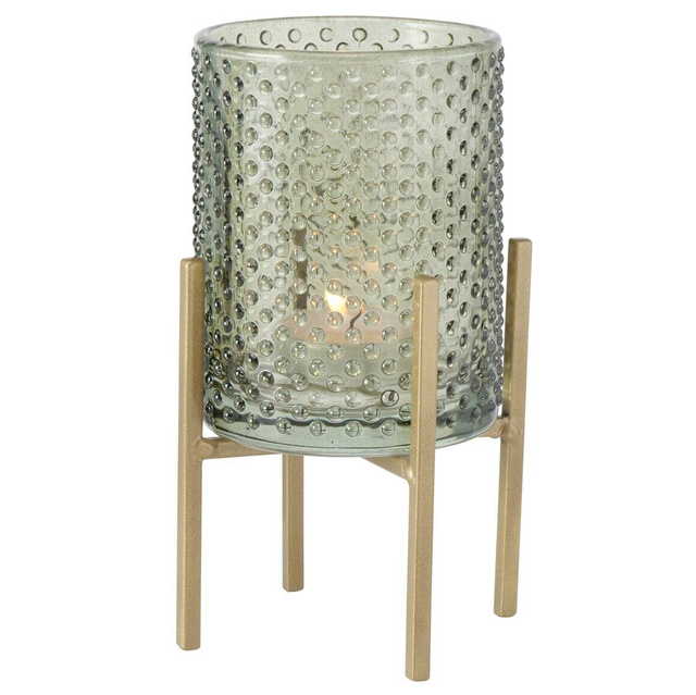 Suport lumanare Bolito, 8 cm, verde deschis