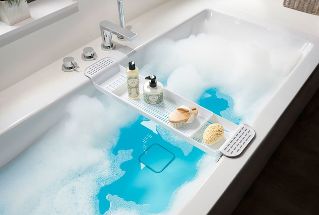 Raft pentru cada, reglabil pe latime, 55 - 78 cm, ZELLER