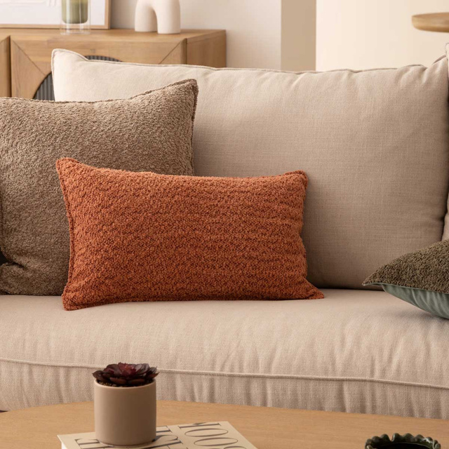 Perna decorativa SOANA boucle, 30 x 50 cm