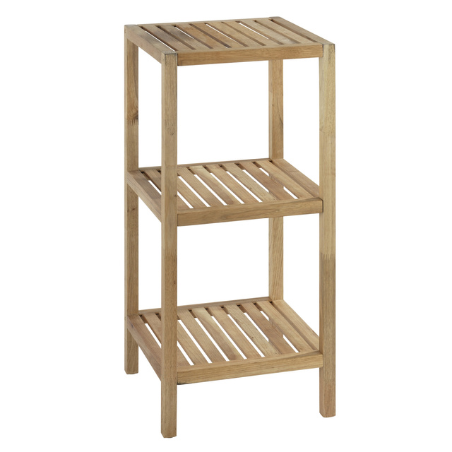 Raft de baie NORWAY - 3 niveluri, WENKO, natural