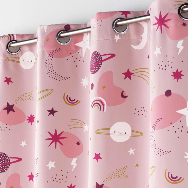 Draperie cu inele MOONLIGHT, 140 x 260 cm