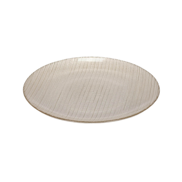 Farfurie de desert din sticlă KARNEOL, 21 cm