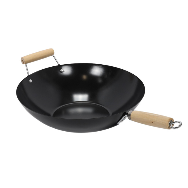 Wok din oțel carbon, Ø 35 cm