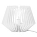 Lampa de masa cu bec decorativ, 21 cm, alb