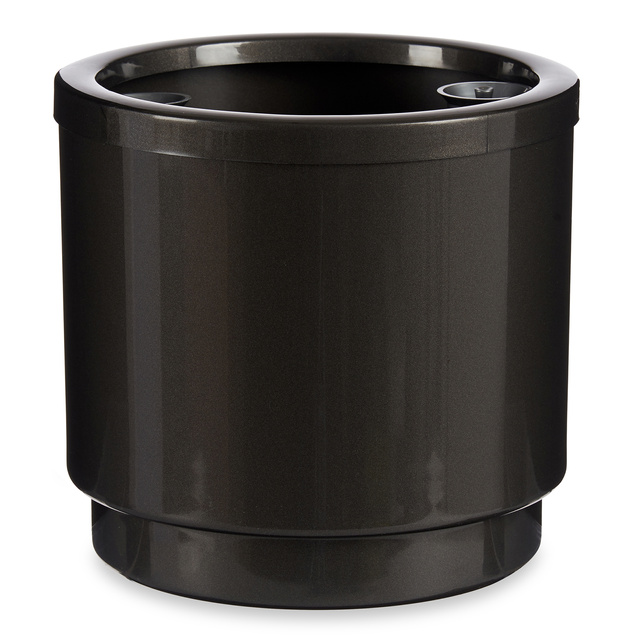 Ghiveci pentru flori cu udare automata, antracit, Ø 26 cm
