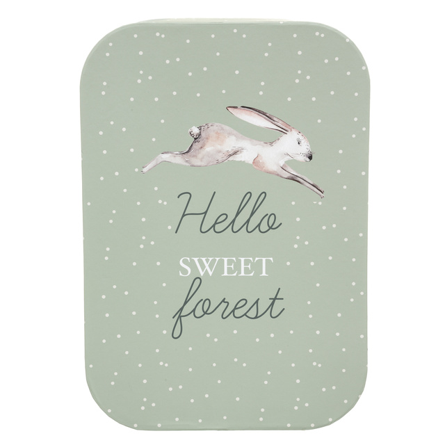 Set 3 cutii decorative cu capac Forest Friends