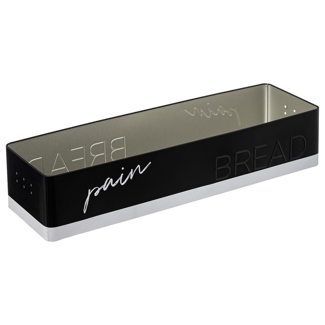 Recipient pentru baghete paine, metal, 40, 4 x 12,2 x 9 cm