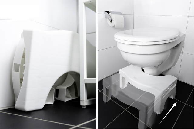 Taburet de baie, plastic