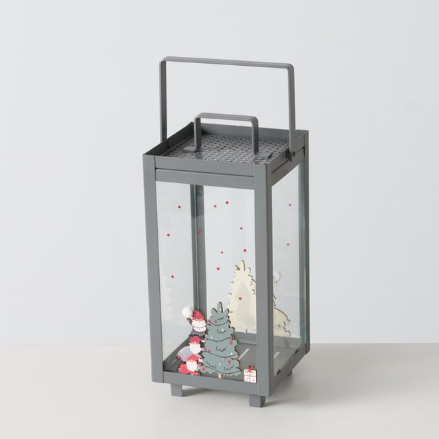 Lanterină de Crăciun pentru lumânare MONTI, 23 cm