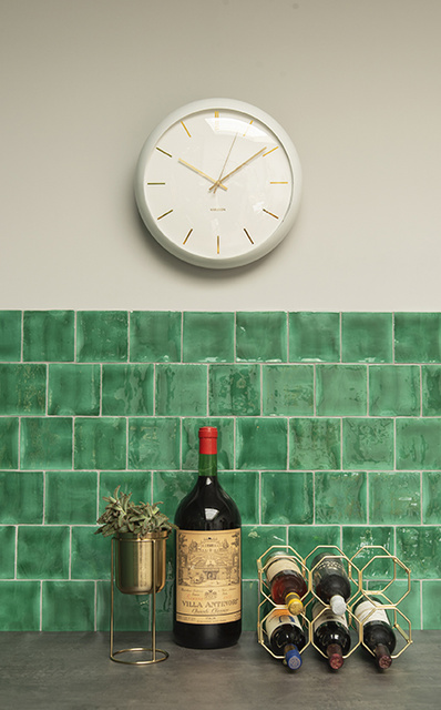 Suport pentru vin HONEYCOMB, pentru 6 sticle, 31 x 22 x 16,5 cm