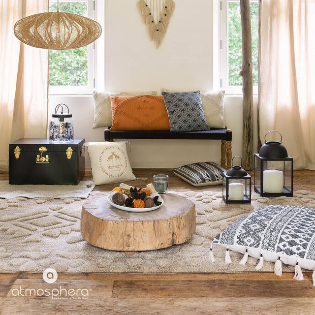 Lampă suspendată Tery împletită, Ø 57 cm