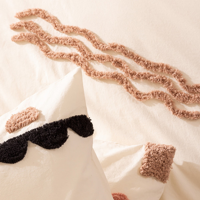 Set de cuvertură cu noduri Bli 240 x 220 cm