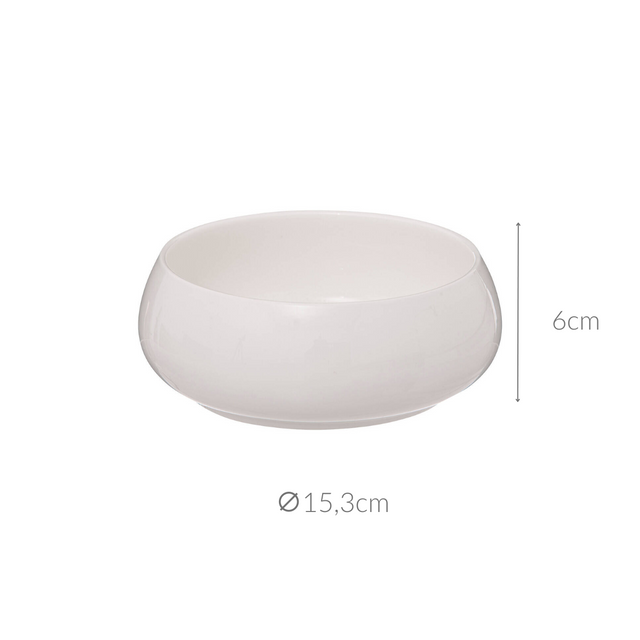 Fructiera din portelan NORA, Ø 15 cm