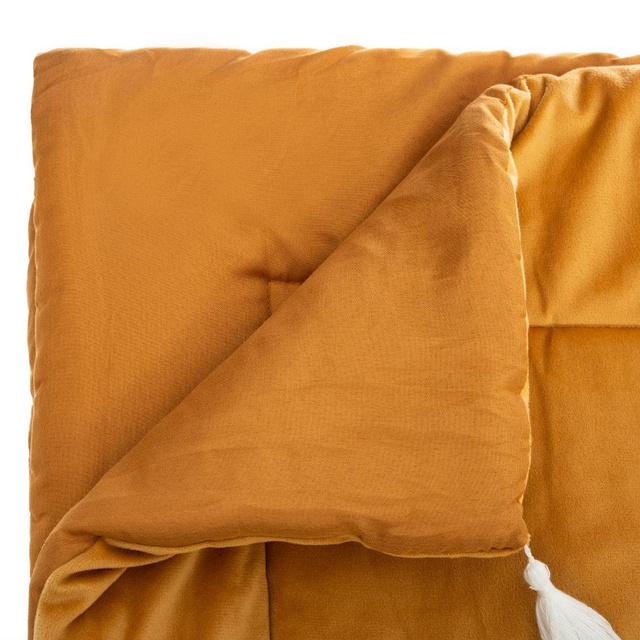 Cuvertura de pat din velur, 80 x 180 cm