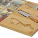Tabla de branza cu set de cutite, 30 x 21 cm