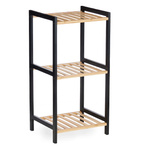 Raft îngust din bambus SQUARE, 35 x 30 x 100 cm