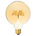 Bec decorativ HELLO, LED, chihlimbar