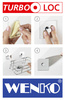 QUADRO DUO, Turbo - Loc, suport pentru prosop Wenko