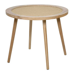 Masuta de cafea Kali, blat din impletitura vieneza