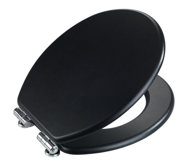 Capac WC CUERO, MDF, Negru, WENKO