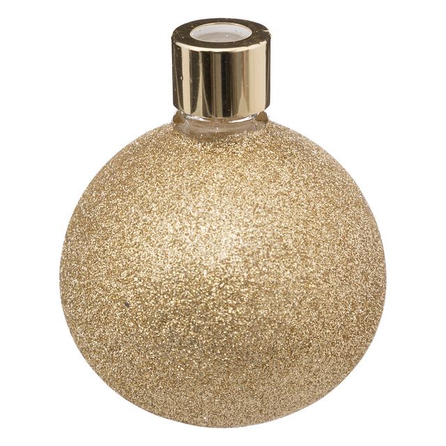 Set parfum cu lumanare si difuzor, auriu