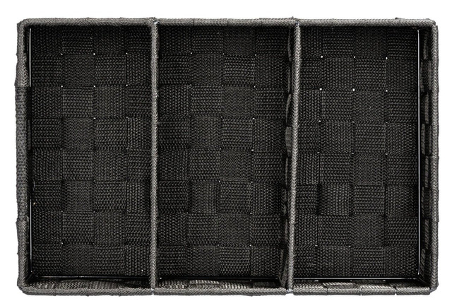 Organizer ADRIA BLACK - recipient de baie, WENKO, negru