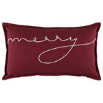 Perna decorativă cu inscripție de sărbătoare, 30 x 50 cm