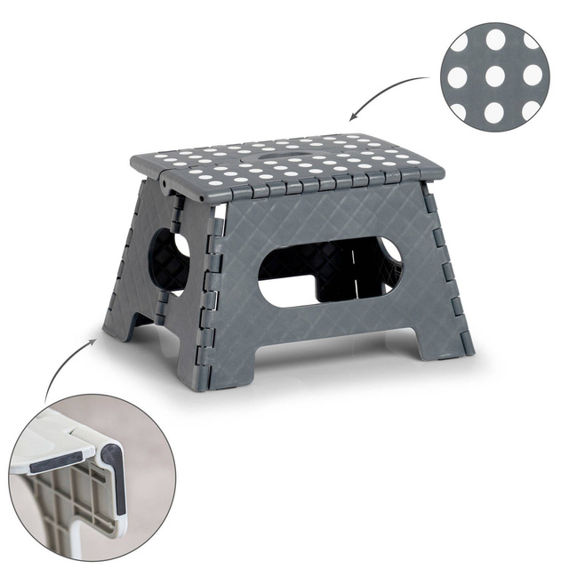 Taburet antiderapant, 35 x 28 x 22 cm, ZELLER