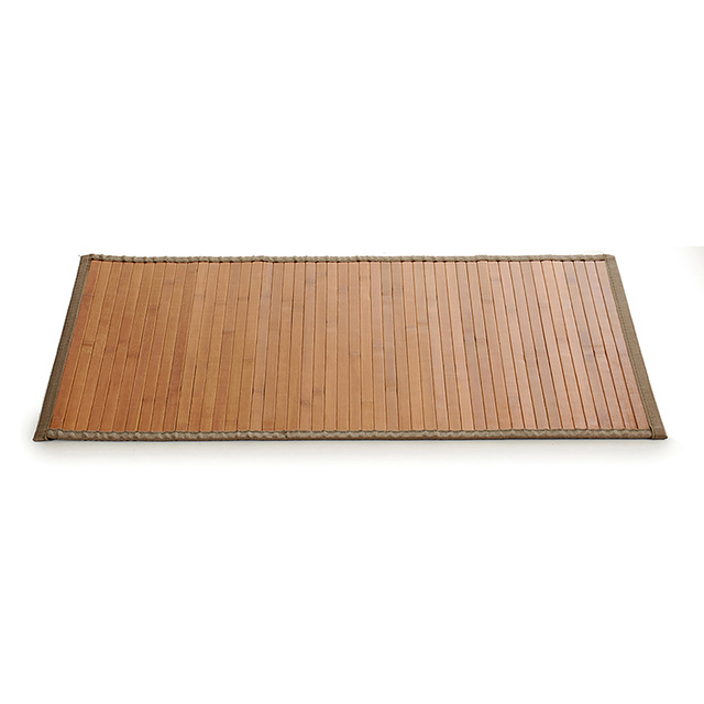 Covoras din bambus, culoare lemn inchis, 80 x 50 cm
