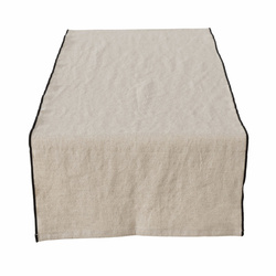 Țeruier de masă decorativ cu țevi JANEA, 40 x 140 cm