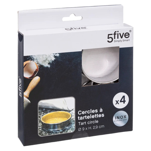 Set forme pentru mini tarte, Ø 9 cm