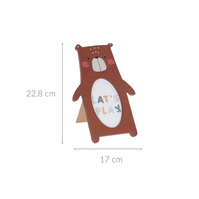 Rama foto Prietenii din padure, copii, MDF