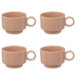 Set 4 cesti espresso RETRO, 100 ml