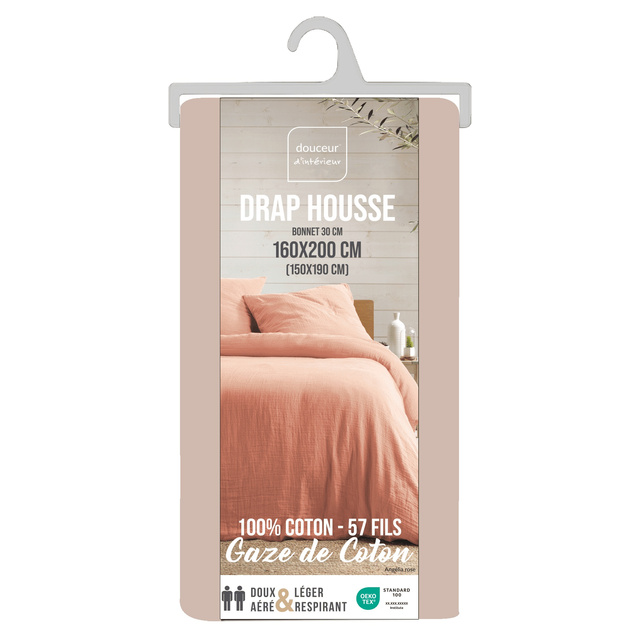 Cearceaf muselina ANGELIA, 160 x 200 cm