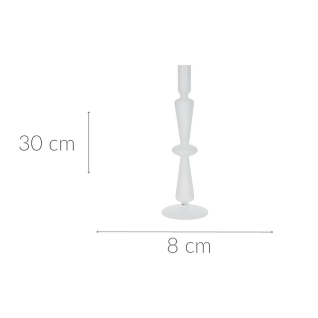 Suport de lumanare, sfesnic cu picior, 30 cm