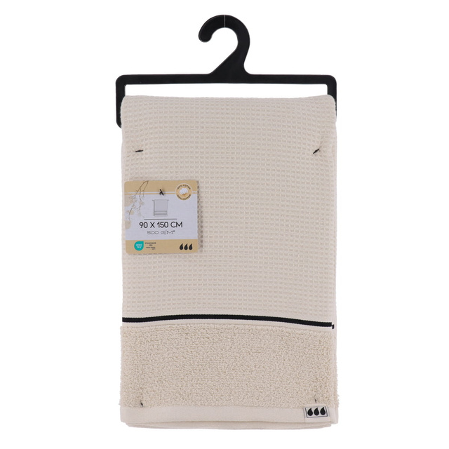 Prosop de baie JAPANDI, bumbac waffle, 90 x 150 cm