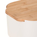 Cutie de paine cu capac din bambus, 33 x 18,5 x 12 cm