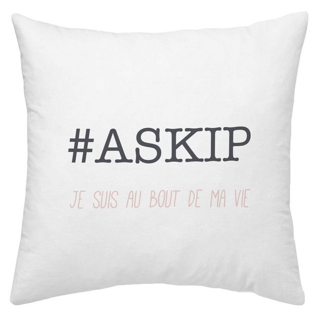 Perna decorativa GIRL POWER, 40 x 40 cm, TODAY